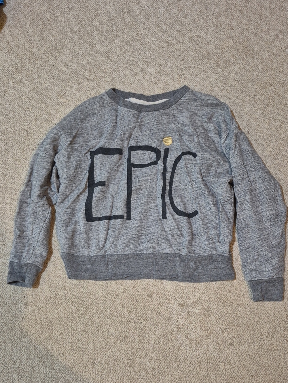 Hugo Guinness for J.Crew “EPIC” Graphic Sweatshirt – Size Medium